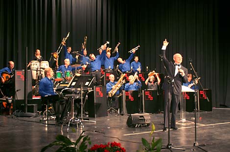 Westfalia Big Band mit Sänger Frank