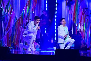 Oscar und Mino von „THE VOICE KIDS““
